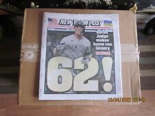 New York Post Wednesday Sept 5 2022 62 and At Blast picture