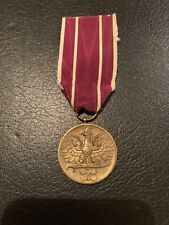 Poland Medal   Army Medal For War.   1945.  Z picture
