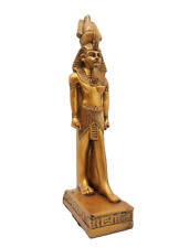 Egyptian King Ramesses || Gold Statue Ancient Egyptian Antiques Bazareg picture