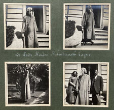 Ernesta Stern. 4 photos of Hindu poet Rabindranath Tagore + 4 of his daughter. picture