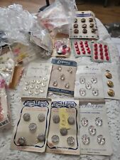 HUGE Old Estate Vintage Antique Button Lot Unpicked Craft Sew Collect German Usa picture