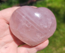 Large Pink Quartz Heart picture