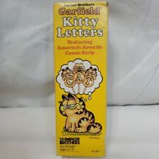 VINTAGE 1983 Garfield Kitty Letters Parker Brothers Game Pickup Sticks Spellers  picture