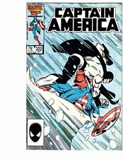Captain America # 322 (Marvel)1986 -- Flag Smasher vs Cap -- VF -- picture