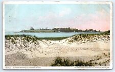 Postcard MA c1910s Plymouth Clark's Island Vtg View G4 picture