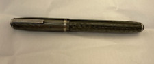 Vintage Esterbrook Fountain Pen 2668 Nib Gray Silver Marble Double Jewel picture
