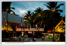 Vintage Postcard International Market Place Hawaii picture