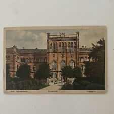 Antique Postcard Riga University Latvia picture