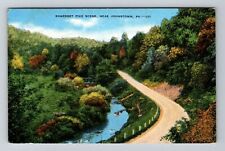 Johnston PA-Pennsylvania, Somerset Pike Scene, Vintage Postcard picture