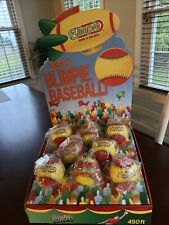 RARE 1998 Blimpie Subs Store advertising baseball display with 8 unused Balls picture