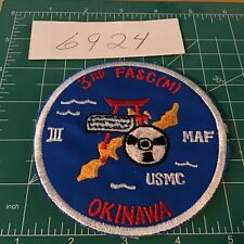 USMC Marine Corps 3rd Fasc Maf  Okinawa Japan patch picture