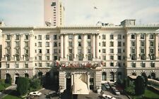 Postcard CA San Francisco Fairmont Hotel atop Nob Hill Chrome Vintage PC J8780 picture