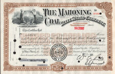 The Mahoning Coal Railroad Co. - Original Stock  Certificate - 1955 - A644 picture