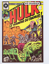L' Incroyable Hulk #50 Editions Heritage FRENCH/CANADIAN Le Triomphe Du Crapaud picture