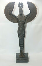 RARE ANCIENT EGYPTIAN ANTIQUE ISIS Protection Gard Wings Statue 1985-1854 BC picture