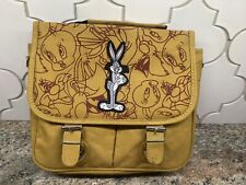 vtg looney toons bag gold bugs bunny picture