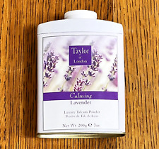 Calming Lavender By Taylor Of London For Women Talcum Powder 7oz Can picture