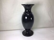 PP95 Vintage Natural Black Marble Very Beautiful Vase For Gift Set of Only One picture