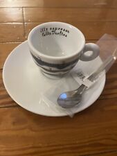 Illy Art Collection GILLO DORFLES Espresso Coffee Cup + Saucer + Spoon picture