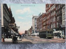 Antique Adams Street, Peoria, Illinois Postcard picture