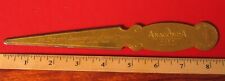 1923 LETTER OPENER NEW ENGLAND ASSOCIATION OF FIRE CHIEFS ANACONDA MINING RARE  picture