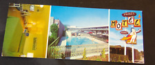 Las Vegas Nevada Dunes Hotel Swimming Pool Vintage Chrome Postcard-Long picture