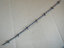 EDENBORN'S TWO POINT SQUARE WRAPPED LOCKED IN BARB  - ANTIQUE BARBED BOB WIRE picture