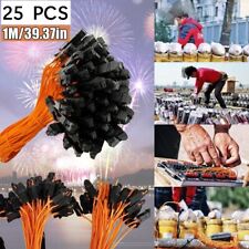 25pcs 39.37in/1M Electric Connecting Wire for Fireworks Firing System Igniter US picture
