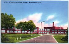 Postcard - Washington High School - Washington, North Carolina picture