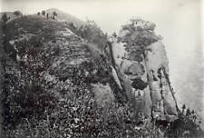 Temple on the right bank near Ichang China circa 1907 Old Photo picture