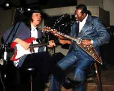 Albert King and Stevie Ray Vaughan 8x10 RARE COLOR Photo 600 picture