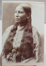 Young Indian Woman - Native American - PHOTO of a PHOTO - REPRODUCTION - #3607 picture