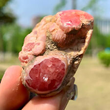 40G  Rhodochrosite Crystal Slab Slice AAA+ : Love / Compassion /Museum level picture