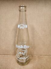 Vintage Black Bear Beverages 12 Oz Soda Bottle St Francis Wi Wisconsin Stf picture