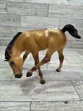 Breyer Model Horse #1155 Buttercup Buckskin Appaloosa Scratching Foal picture