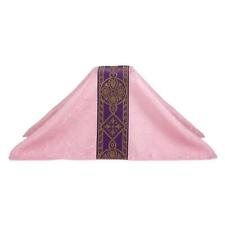 Avignon Collection Chalice Veil Polyester Jacquard/Satin Pink Size:20
