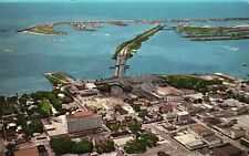 1970's Downtown Clearwater Showing Beautiful Clearwater Beach Vintage Postcard picture