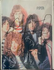 Billy Squier & Piper Band - Rare 1970’s Article feat Mini Magazine Poster & Pics picture