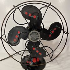 Emerson Vintage Oscillating fan. Model 2250C 13 Inches WORKS Art Deco 1930s picture
