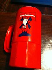 Budweiser Bud Man Red Plastic Cup /Brand New 32 oz.Buy Three Get One Free picture