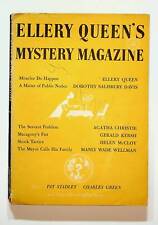 Ellery Queen's Mystery Magazine Vol. 30 #1B GD- 1.8 1957 Low Grade picture