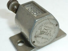 Antique  Bicycle Cyclometer Counter The Veeder MFG Company Oct. 3 1899 picture