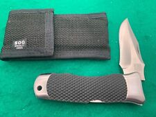 💯💯Rare BIG,,, SOG TOMCAT early Discontinued NEVER USED w/SHEATH KNIFE picture