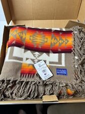 Pendleton King Size Blanket Chief Joseph Khaki Brand New With Tags Made In USA picture