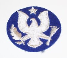 SALTY ORIGINAL EMBROIDERED FELT WW2 HIGH SCHOOL VICTORY CORPS LAND PATCH picture