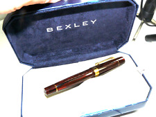 BEXLEY 10TH ANNIVERSARY FOUNTAIN PEN  FROM 2003 18K MEDIUM NIB #215 NEVER INKED picture