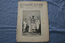 1895 JAN 20 LE PATRIOTE ILLUSTRE MAGAZINE - L'IMPERATRICE - FRENCH - NP 8637 picture