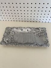 Arthur Court metalware bunny platter/tray picture