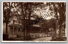 Real Photo 1911 Lyon Residence At Solsville Madison County New York RP RPPC K13 picture