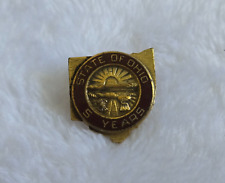 Vintage State of Ohio 5 year Pin Pinback picture